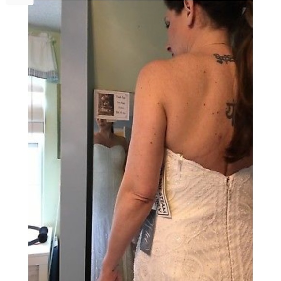 WTOO Betty Mermaid Wedding Dress beaded - Picture 5 of 6